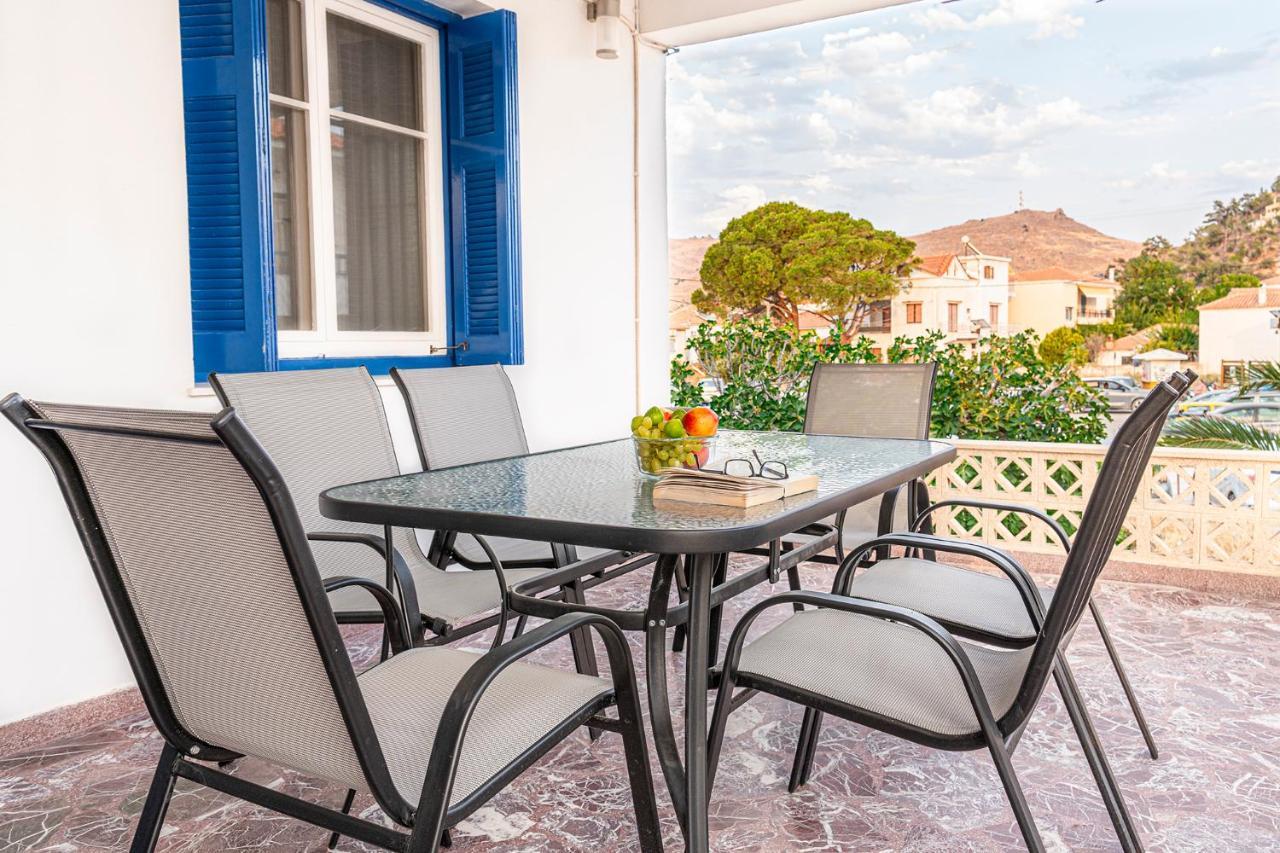La Skala Eressos Holiday Apartments 외부 사진